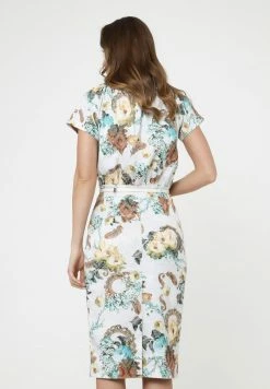 Madam-T CALYPSO - Robe Fourreau - Milchig, Hellbraun -Madam-T Soldes 2022 49dd0efad7c84036b678c20769dc4359