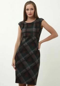 Madam-T MUTALA - Robe De Jour - Grün/braun