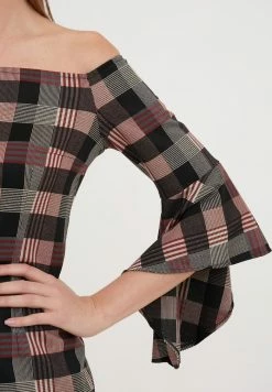 Madam-T SABINA - Robe Fourreau - Bla Askk / Beige -Madam-T Soldes 2022 4a20d482cdde454b91451b2c0178ce10