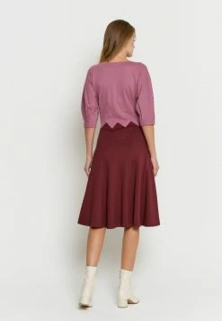 Madam-T ERGO - Robe De Jour - Rosa/weinrot -Madam-T Soldes 2022 4a30d4faccee4f2498950ba7c9e170a6