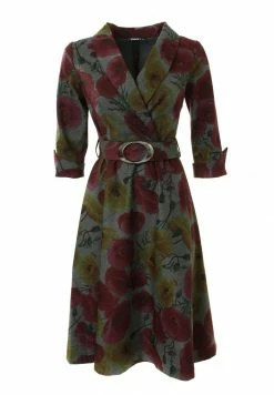 Madam-T NENSI - Robe De Jour - Grau, Senf -Madam-T Soldes 2022 4ab7b078587b489991a265e1c44ce83e