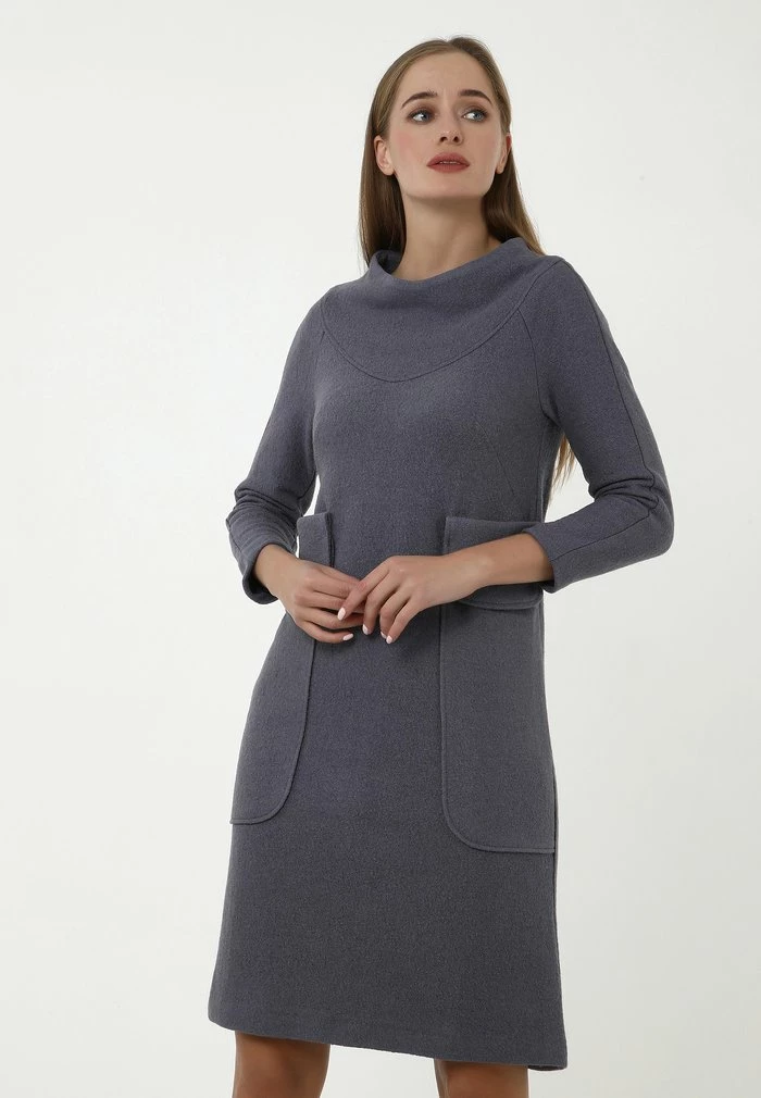 Madam-T ELSA - Robe De Jour - Grau 7 Madam-T ELSA - Robe De Jour - Grau – Image 7