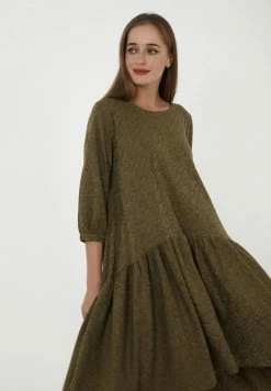 Madam-T EVA - Robe De Jour - Khakifarben 15 Madam-T EVA - Robe De Jour - Khakifarben -Madam-T Soldes 2022 4b651994a13144759384b427d62c116f