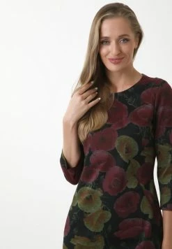 Madam-T Robe De Jour - Schwarz, Senf -Madam-T Soldes 2022 4b894f3156844014b8486343c3acf7c8