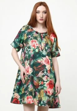 Madam-T LAURA - Robe De Jour - Grün, Koralle -Madam-T Soldes 2022 4b95f42ef4124296a48ea9f7c8773b78