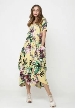 Madam-T KOSKA - Robe De Jour - Gelbgrün