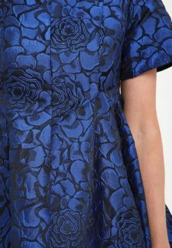 Madam-T SIMFILIY - Robe De Jour - Schwarz, Indigo -Madam-T Soldes 2022 4c3667b6697143a4a448ea492e562b37