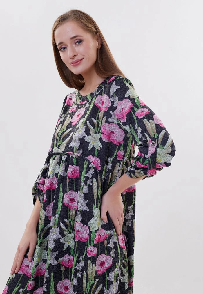 Madam-T SELINA - Robe De Jour - Bla Askk Rosa 7 Madam-T SELINA - Robe De Jour - Bla Askk Rosa – Image 7