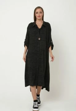Madam-T GILBERTA - Robe Pull - Schwarz
