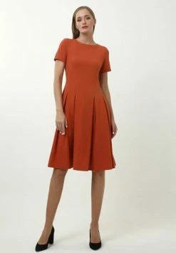 Madam-T KRISTI - Robe De Jour - Terrakotta -Madam-T Soldes 2022 4cb984c69aa54cb9a3539b959b5653fd