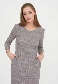 Madam-T ALIA - Robe Fourreau - Grüner Vogel / Rosa -Madam-T Soldes 2022 4d1bc341f77045c3801b6a4d81c59b23