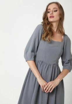 Madam-T CHANTALE - Robe De Jour - Lichtgrau -Madam-T Soldes 2022 4d707ab31d094670ba49095dcd53b23e