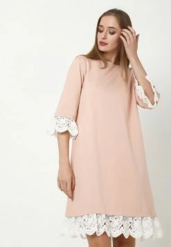 Madam-T MERIKANA - Robe De Jour - Pfirsich