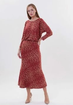 Madam-T GAGRA - Robe Longue - Beige Rot