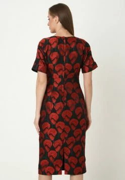 Madam-T ALTEA - Robe Fourreau - Schwarz, Rot 11 Madam-T ALTEA - Robe Fourreau - Schwarz, Rot -Madam-T Soldes 2022 4e831a654d474f17b2250fc27fa97b08