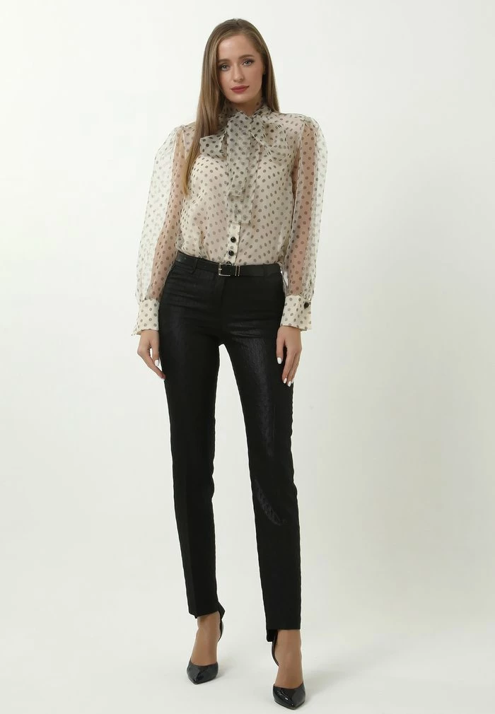 Madam-T Beglar - Pantalon Classique - Black 2 Madam-T Beglar - Pantalon Classique - Black – Image 2