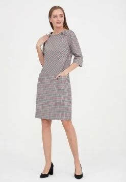 Madam-T FERULE - Robe De Jour - Grüner Zig/rot -Madam-T Soldes 2022 4f5ca9d827fe40d3b7ea9fefca12ffcd