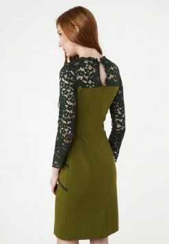 Madam-T BAKURA - Robe Fourreau - Khaki 9 Madam-T BAKURA - Robe Fourreau - Khaki -Madam-T Soldes 2022 4f69759d51af49d99635e16ad0f0559f