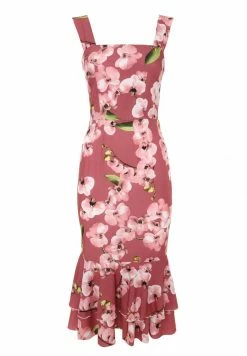 Madam-T ROMENA - Robe Fourreau - Rosa, Grün -Madam-T Soldes 2022 4f98af73090f45239f07351201cee190