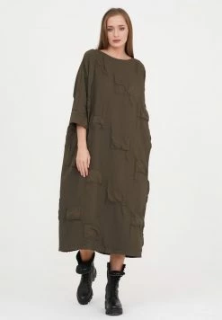 Madam-T FAILA - Robe De Jour - Khakifarben