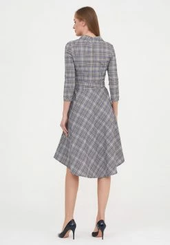 Madam-T SAMBRA - Robe De Jour - Grüner Kumpel/indigo -Madam-T Soldes 2022 50d68b99d2894c068bb27188bb4224d1