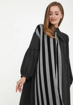 Madam-T Robe De Jour - Grau, Schwarz 9 Madam-T Robe De Jour - Grau, Schwarz -Madam-T Soldes 2022 51331b3e6e484bf0809d5ee02ad60854