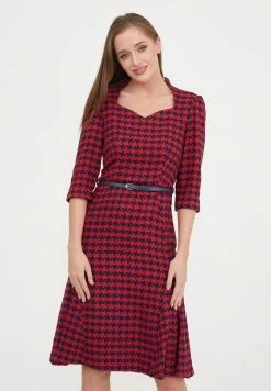 Madam-T LUNA - Robe De Jour - Rot/blau