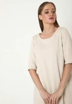 Madam-T ALLTAGS - Robe De Jour - Creme -Madam-T Soldes 2022 51dc0d1aa4e340e88510581b5e45912c