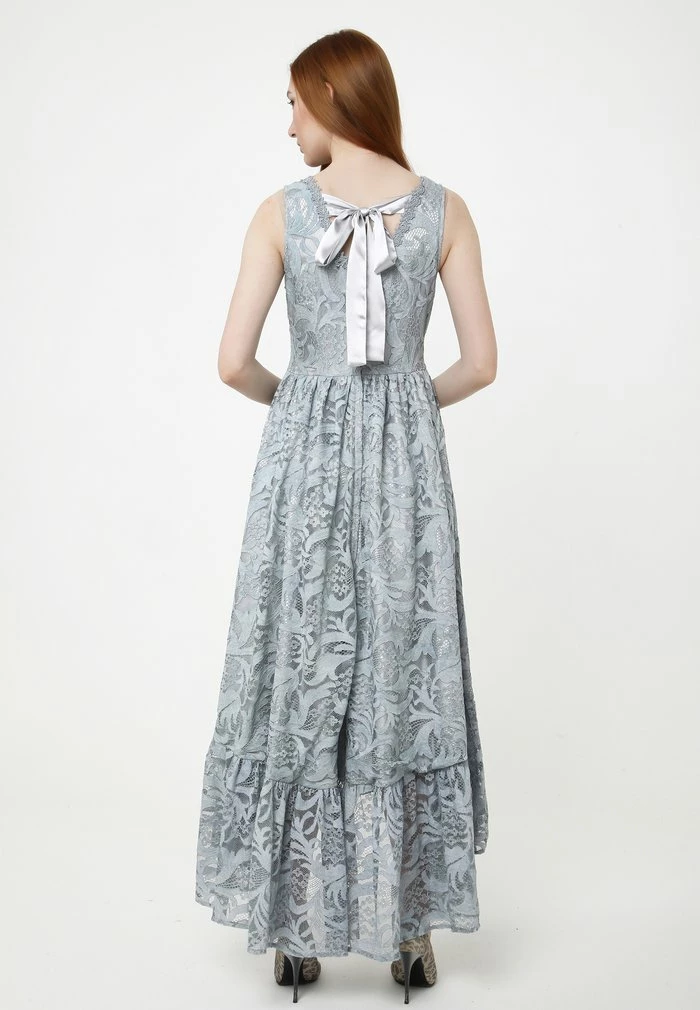 Madam-T Robe De Cocktail - Grau 3 Madam-T Robe De Cocktail - Grau – Image 3