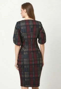 Madam-T JERSEYKLEID AGARATA - Robe Fourreau - Weinrot, Blau 9 Madam-T JERSEYKLEID AGARATA - Robe Fourreau - Weinrot, Blau -Madam-T Soldes 2022 52929d32faee48b382f284458aef01e1