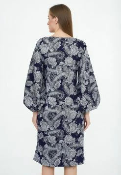 Madam-T ULANA - Robe De Jour - Blau/grün Pop -Madam-T Soldes 2022 52a2d182d7814ef5846a774ddbc26ac1