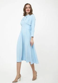 Madam-T KENAVA - Robe De Jour - Blau -Madam-T Soldes 2022 52cb7e35dcad406d939805963983540c
