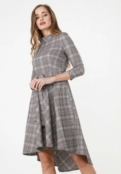 Madam-T SAMBRA - Robe De Jour - Grünes Leder/burgund.