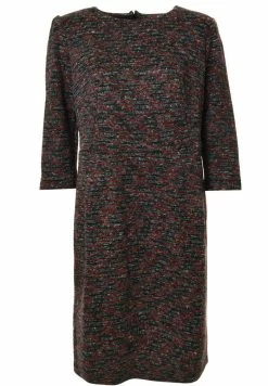 Madam-T RECANA - Robe Fourreau - Dunkelgrau Rot -Madam-T Soldes 2022 537ec65d5a1548a8b005f0487ca68761
