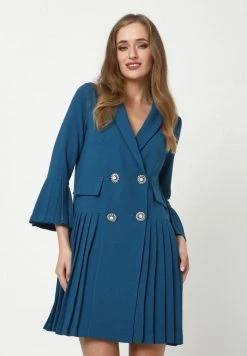 Madam-T TEODORA - Robe De Jour - Aqua -Madam-T Soldes 2022 53f899ff7ed94bfb826c9e83ef4d52bc