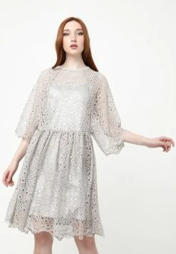 Madam-T ADAMASA - Robe De Soirée - Grau