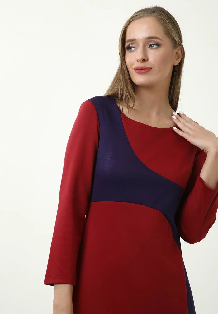 Madam-T OVARA - Robe De Jour - Flieder, Weinrot 5 Madam-T OVARA - Robe De Jour - Flieder, Weinrot – Image 5