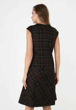 Madam-T Robe De Jour - Schwarz/ Senf -Madam-T Soldes 2022 5508d136a2064bd583d2577d03f2c5dc