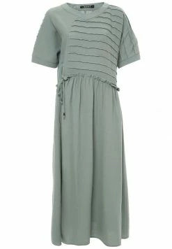 Madam-T Robe De Jour - Grün -Madam-T Soldes 2022 550ca8b16115428f84c50deee2146a5b