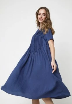 Madam-T DARI - Robe De Jour - Blau -Madam-T Soldes 2022 554cbb9572bc4327b5b81d6bf3422692