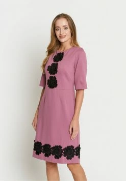 Madam-T Soldes 2022 5 Madam-T SANATA - Robe De Jour - Rosa