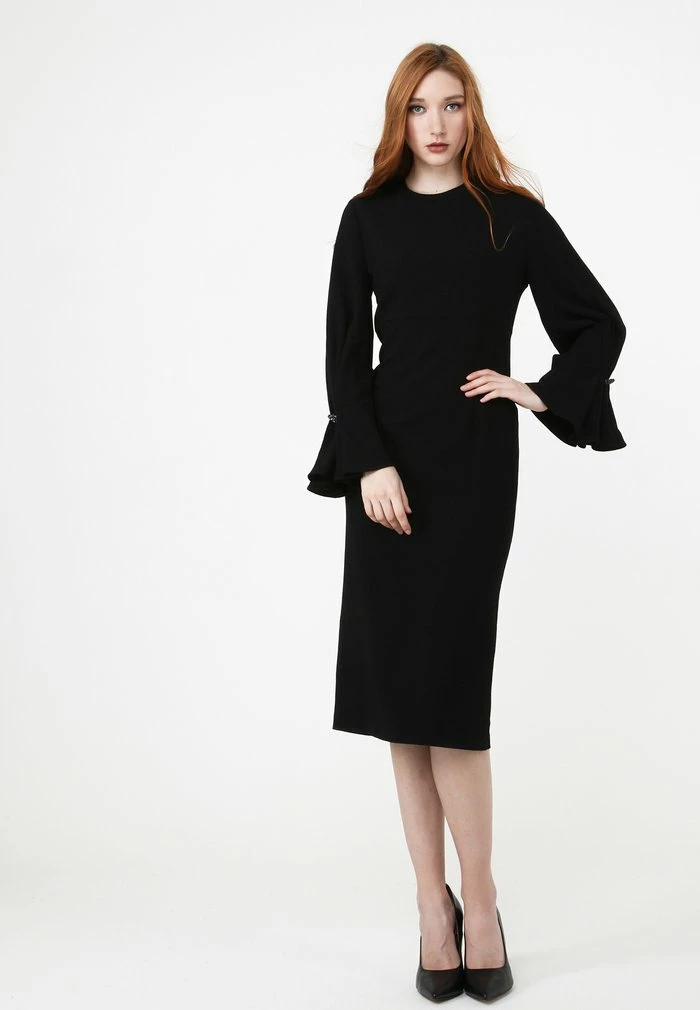 Madam-T KAZIMIRA - Robe Fourreau - Schwarz 2 Madam-T KAZIMIRA - Robe Fourreau - Schwarz – Image 2