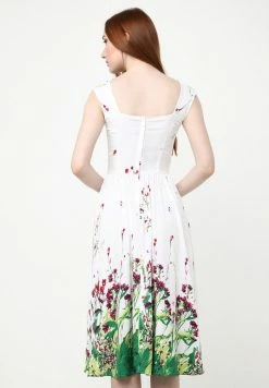 Madam-T Robe De Jour - Weiß Hellgrün -Madam-T Soldes 2022 55af9422c8e94a8e83f408b122e049cc