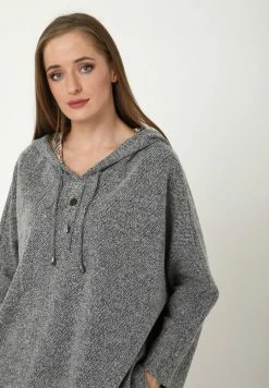 Madam-T ROCHEL - Sweat à Capuche - Schwarz Weiß -Madam-T Soldes 2022 55e87bd2f0b8483680873da0e073155c