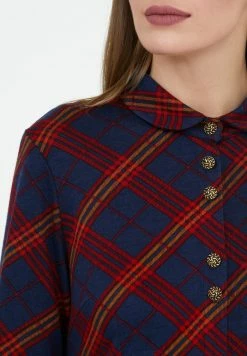 Madam-T EVERA - Robe Chemise - Blau Orange -Madam-T Soldes 2022 562cbadff0ca44a8a9e2b9bc4039eaff