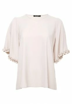 Madam-T ROSSITTA - Blouse - Beige -Madam-T Soldes 2022 5651b2850434484ab80affcf8c434bb5
