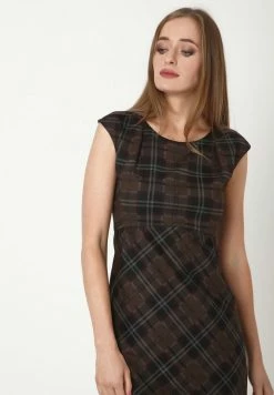 Madam-T MUTALA - Robe Fourreau - Schwarz Senf 12 Madam-T MUTALA - Robe Fourreau - Schwarz Senf -Madam-T Soldes 2022 565b11c9566345c3a0487c27b3bc7bc0