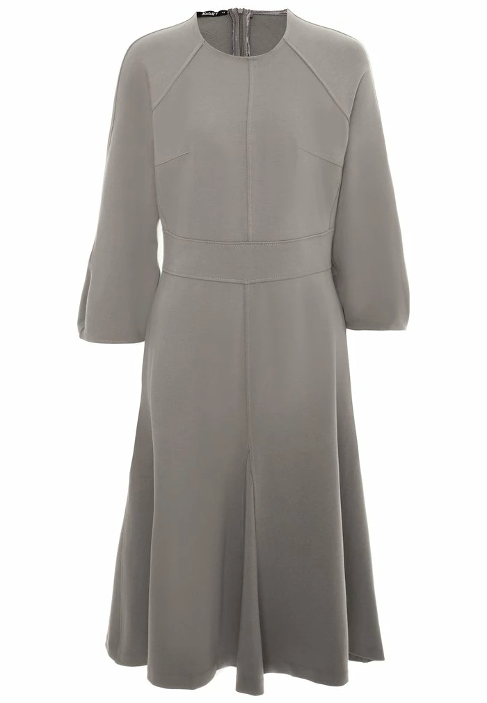 Madam-T Robe En Jersey - Grau 7 Madam-T Robe En Jersey - Grau – Image 7