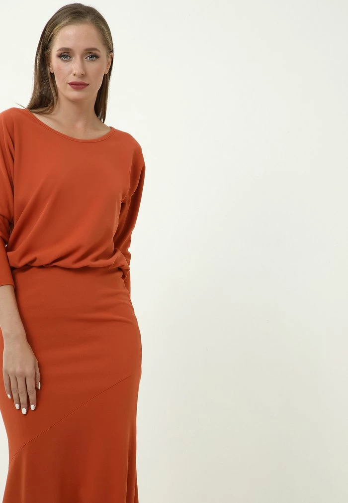 Madam-T GADE - Robe Longue - Terrakotta 5 Madam-T GADE - Robe Longue - Terrakotta – Image 5