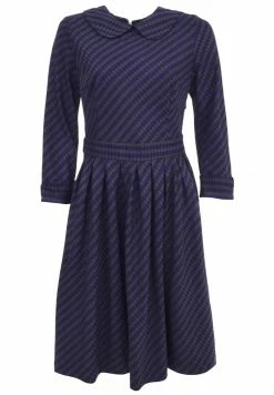 Madam-T MEDJA - Robe De Jour - Indigo Grüne Bohnen -Madam-T Soldes 2022 56897bf3b0c24a0abcf83dfae59c8695